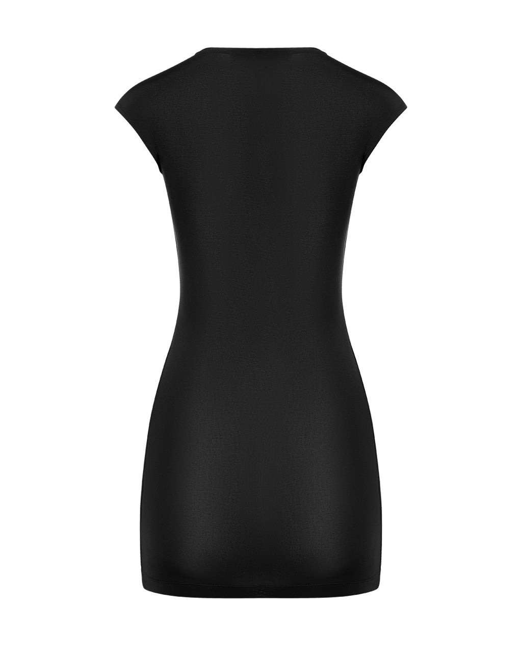 Ai mini dress, side view