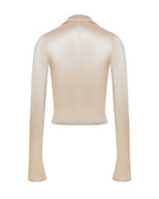 Noire Blouse on model