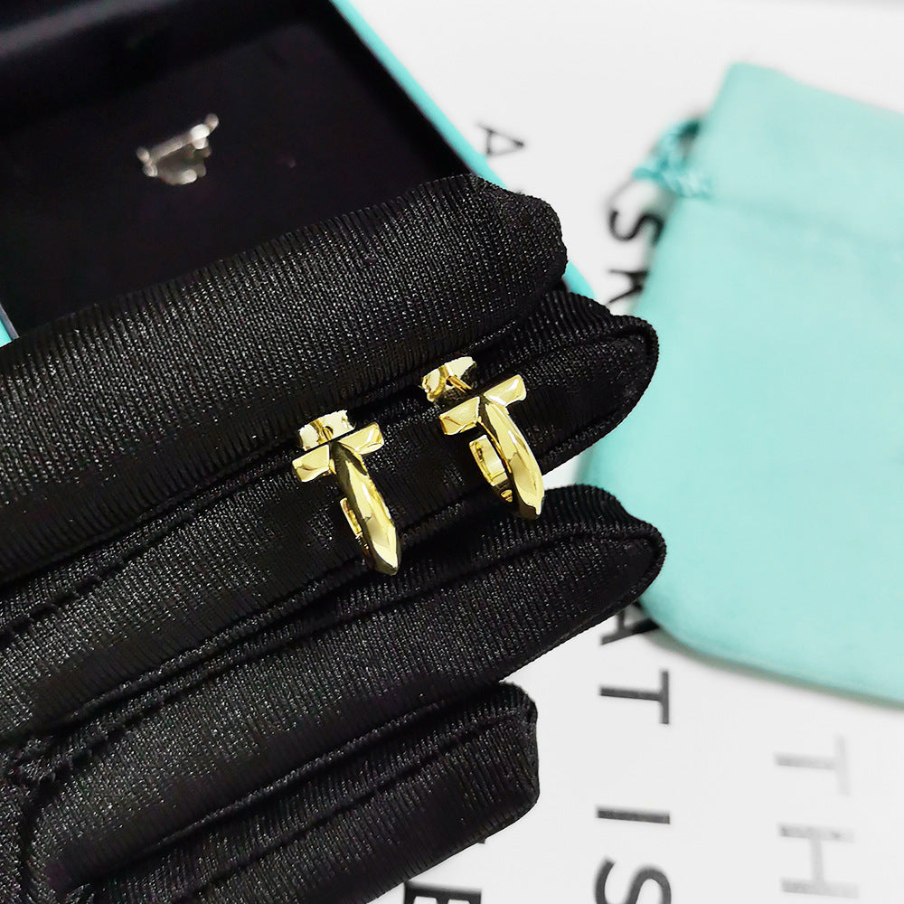 Tiffany Earrings T Shape