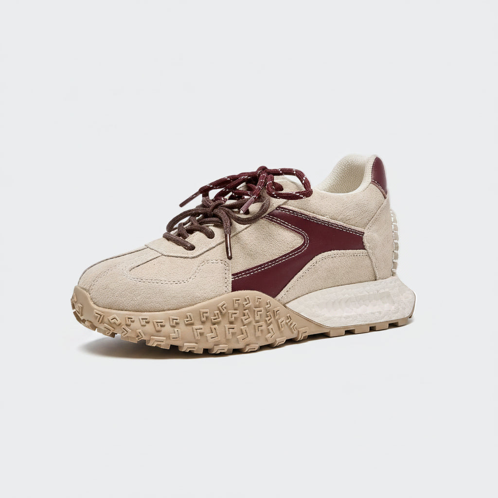 Glamm sneakers – Oatmeal Brown / Brown