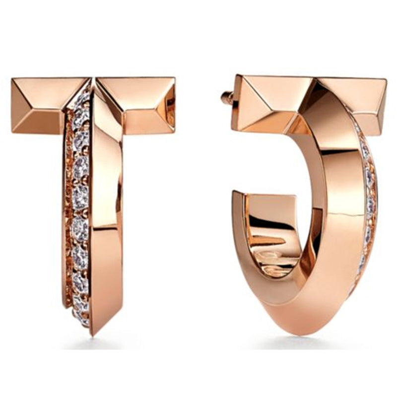 Elegant T-Shaped Earrings